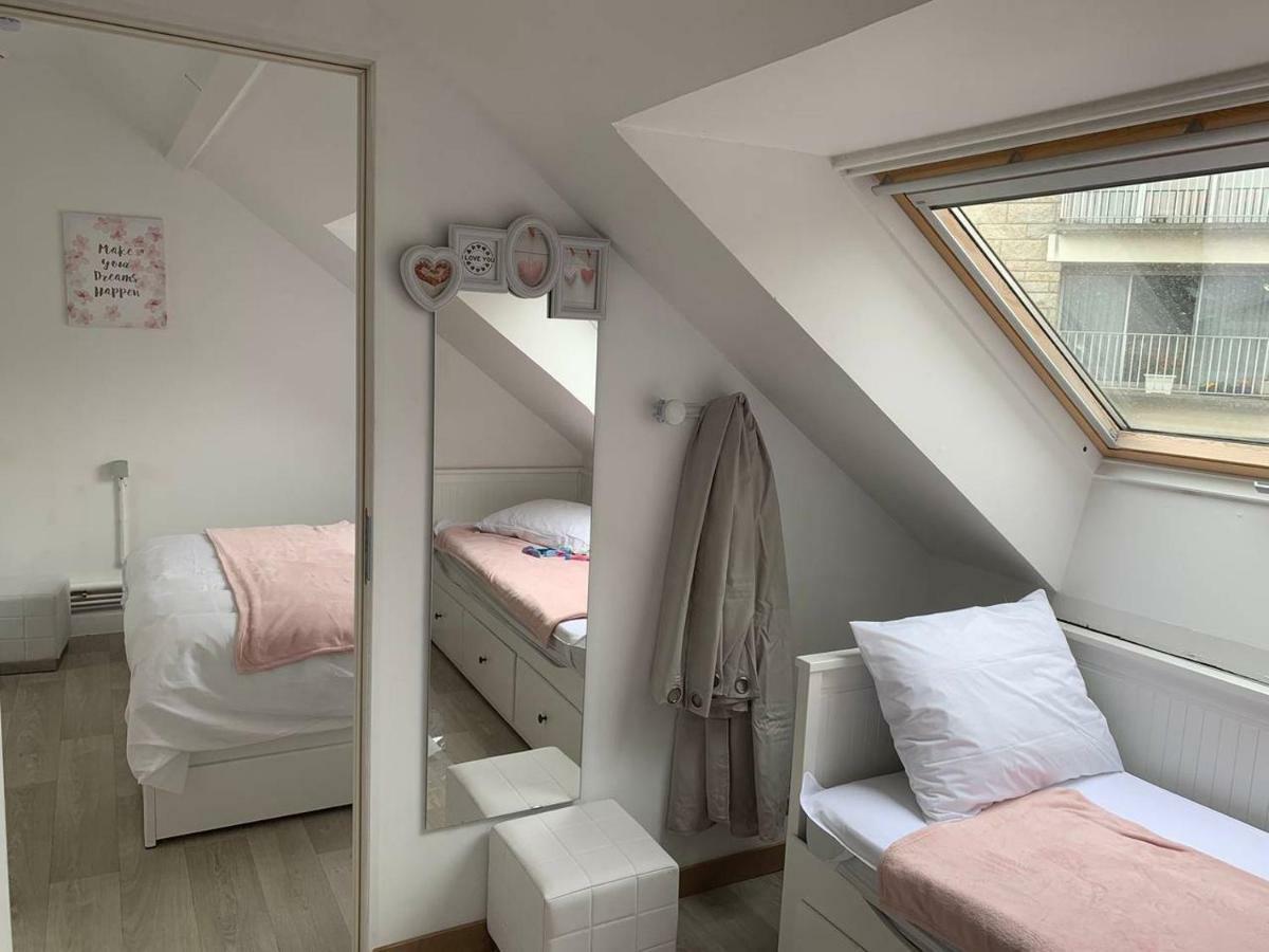 Un Balcon Sur La Mer, Acces Direct A La Plage Granville Ngoại thất bức ảnh