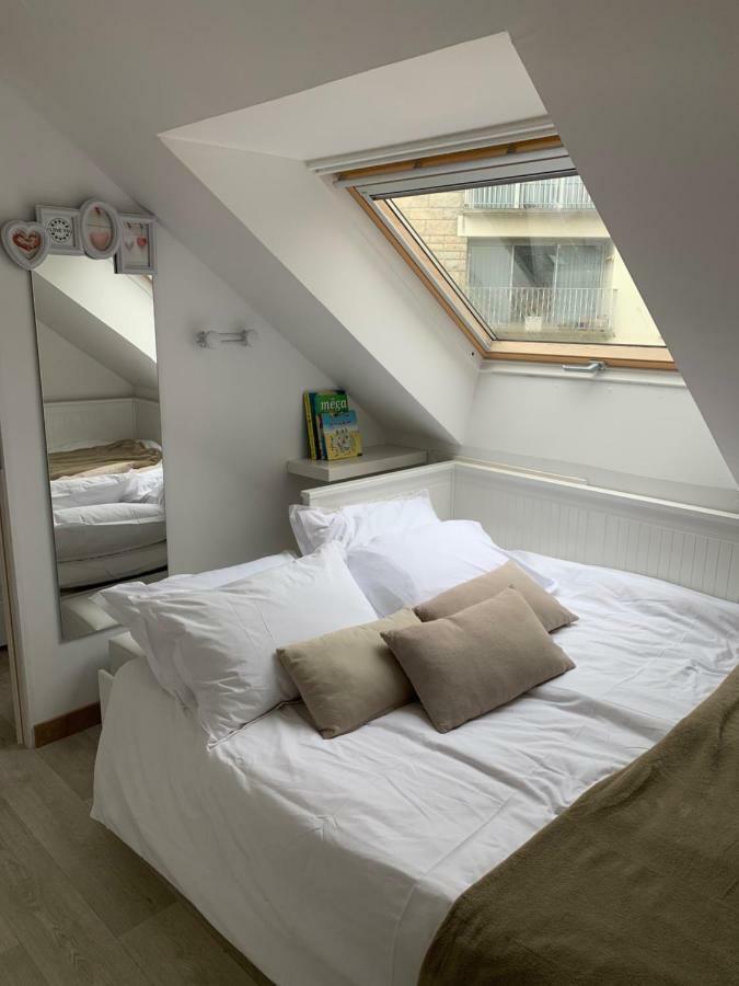 Un Balcon Sur La Mer, Acces Direct A La Plage Granville Ngoại thất bức ảnh